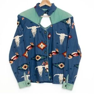 ♥LAST CHANCE♥ Handmade Western Button Shirt BI